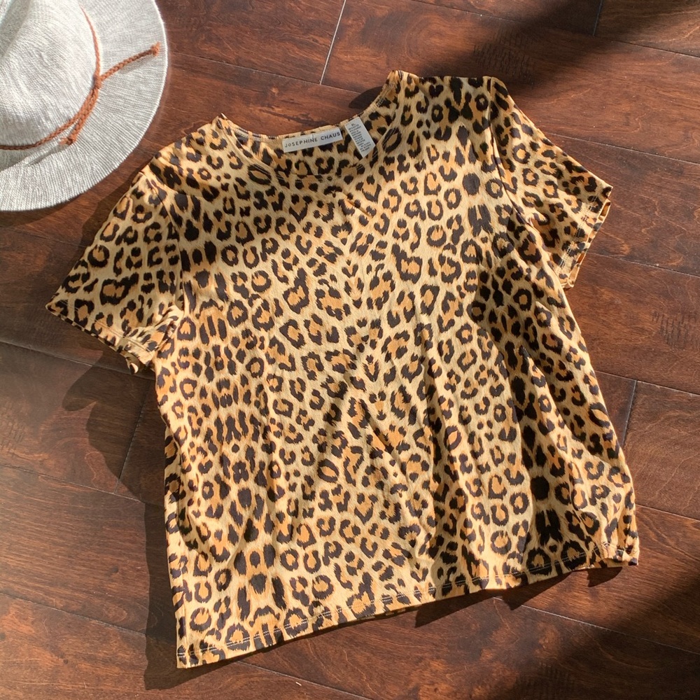 {Josephine Chaus} Leopard‎ Print Top